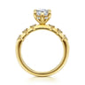 Joplin - 14K Yellow Gold Marquise Shape Diamond Engagement Ring - 0.17 ct