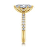 Winslow - 14K Yellow Gold Marquise Shape Diamond Engagement Ring - 0.35 ct