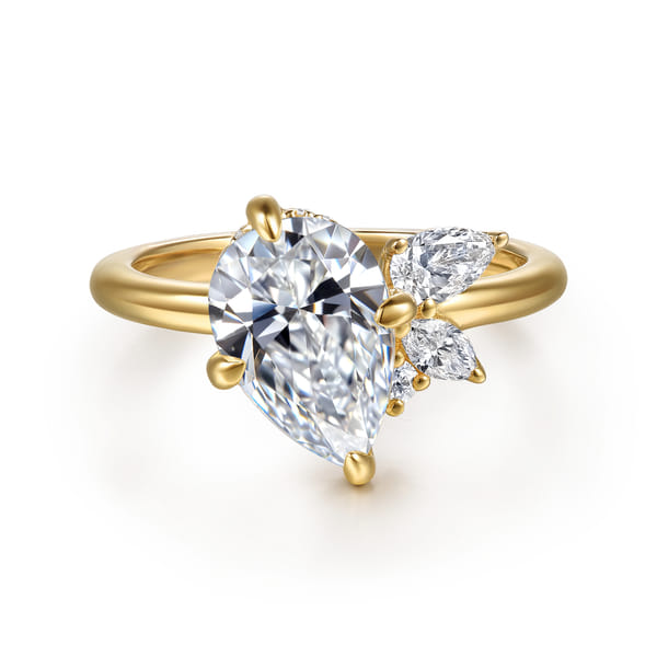 Pear Shaped Engagement Ring