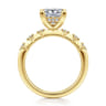 Joplin - 14K Yellow Gold Princess Cut Diamond Engagement Ring - 0.15 ct