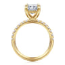 Winslow - 14K Yellow Gold Radiant Cut Diamond Engagement Ring - 0.35 ct