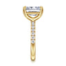 Winslow - 14K Yellow Gold Radiant Cut Diamond Engagement Ring - 0.35 ct