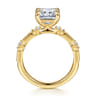 Cabana - 14K Yellow Gold Radiant Cut Diamond Engagement Ring - 0.5 ct