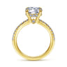 Broderick - 14K Yellow Gold Round Diamond Engagement Ring - 0.31 ct
