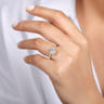 Broderick - 14K Yellow Gold Round Diamond Engagement Ring - 0.31 ct