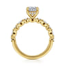 Lanna - 14K Yellow Gold Round Diamond Engagement Ring - 0.25 ct