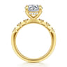 Joplin - 14K Yellow Gold Round Diamond Engagement Ring - 0.17 ct