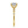 Joplin - 14K Yellow Gold Round Diamond Engagement Ring - 0.17 ct