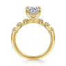 Joplin - 14K Yellow Gold Round Diamond Engagement Ring - 0.17 ct