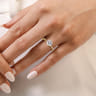 Joplin - 14K Yellow Gold Round Diamond Engagement Ring - 0.17 ct