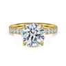 Winslow - 14K Yellow Gold Round Diamond Engagement Ring - 0.38 ct