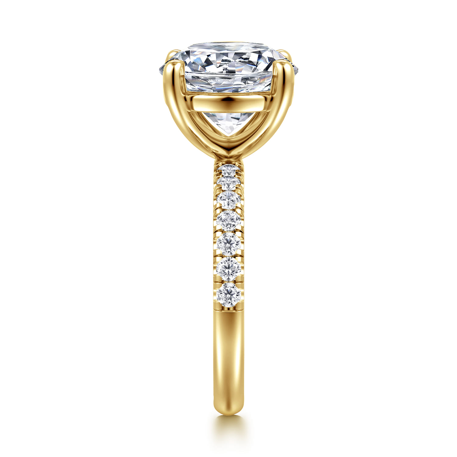 Winslow - 14K Yellow Gold Diamond Engagement Ring - 0.35 ct - Shot 5