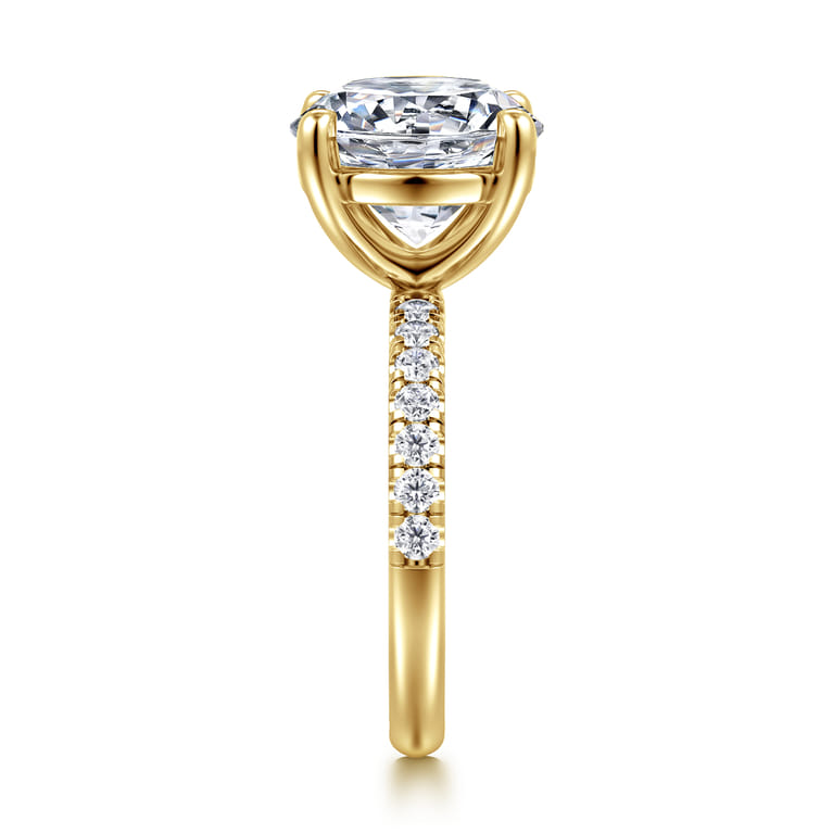 Winslow - 14K Yellow Gold Diamond Engagement Ring - 0.35 ct - Shot 5