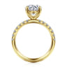 Winslow - 14K Yellow Gold Round Diamond Engagement Ring - 0.35 ct