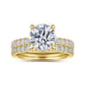 Winslow - 14K Yellow Gold Round Diamond Engagement Ring - 0.35 ct