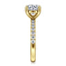 Winslow - 14K Yellow Gold Round Diamond Engagement Ring - 0.35 ct