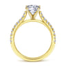 Shanna - 14K Yellow Gold Round Diamond Engagement Ring - 0.28 ct