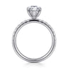 Winslow - 18K White Gold Pear Shape Diamond Engagement Ring - 0.35 ct