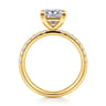 Winslow - 18K Yellow Gold Princess Cut Diamond Engagement Ring - 0.35 ct
