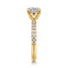Winslow - 18K Yellow Gold Round Diamond Engagement Ring - 0.35 ct