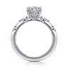 Carinna - Platinum Marquise Shape Diamond Engagement Ring - 0.23 ct