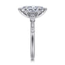 Carinna - Platinum Marquise Shape Diamond Engagement Ring - 0.23 ct