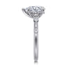 Carinna - Platinum Pear Shape Diamond Engagement Ring - 0.23 ct