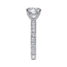 Ulani - Platinum Round Diamond Engagement Ring - 0.96 ct