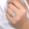 Ulani - Platinum Round Diamond Engagement Ring - 0.96 ct