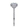 Broderick - Platinum Round Diamond Engagement Ring - 0.33 ct