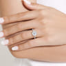 Broderick - Platinum Round Diamond Engagement Ring - 0.33 ct