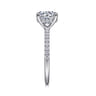 Broderick - Platinum Round Diamond Engagement Ring - 0.31 ct