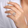 Broderick - Platinum Round Diamond Engagement Ring - 0.31 ct