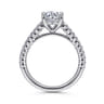Emberlyn - Platinum Round Diamond Engagement Ring - 0.3 ct