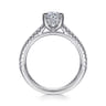 Aline - Platinum Round Diamond Engagement Ring - 0.25 ct
