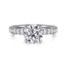Winslow - Platinum Round Shape Diamond Engagement Ring - 0.35 ct