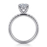 Winslow - Platinum Round Shape Diamond Engagement Ring - 0.35 ct
