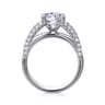 Clark - 14K White Gold Round Diamond Engagement Ring - 0.43 ct
