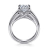 Sutter - 14K White Gold Round Diamond Engagement Ring - 0.7 ct
