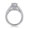 Sutter - 14K White Gold Round Diamond Engagement Ring - 0.7 ct