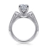Miranda - 14K White Gold Round Diamond Engagement Ring - 0.5 ct
