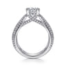 Zoella - 14K White Gold Round Diamond Engagement Ring - 0.47 ct