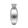 Zoella - 14K White Gold Round Diamond Engagement Ring - 0.47 ct