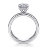 Sela - 14K White Gold Diamond Engagement Ring - 0.07 ct