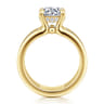 Reeba - 14K Yellow Gold Round Diamond Engagement Ring - 0.3 ct