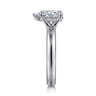 Neema - 18K White Gold Pear Shape Diamond Engagement Ring - 0.06 ct