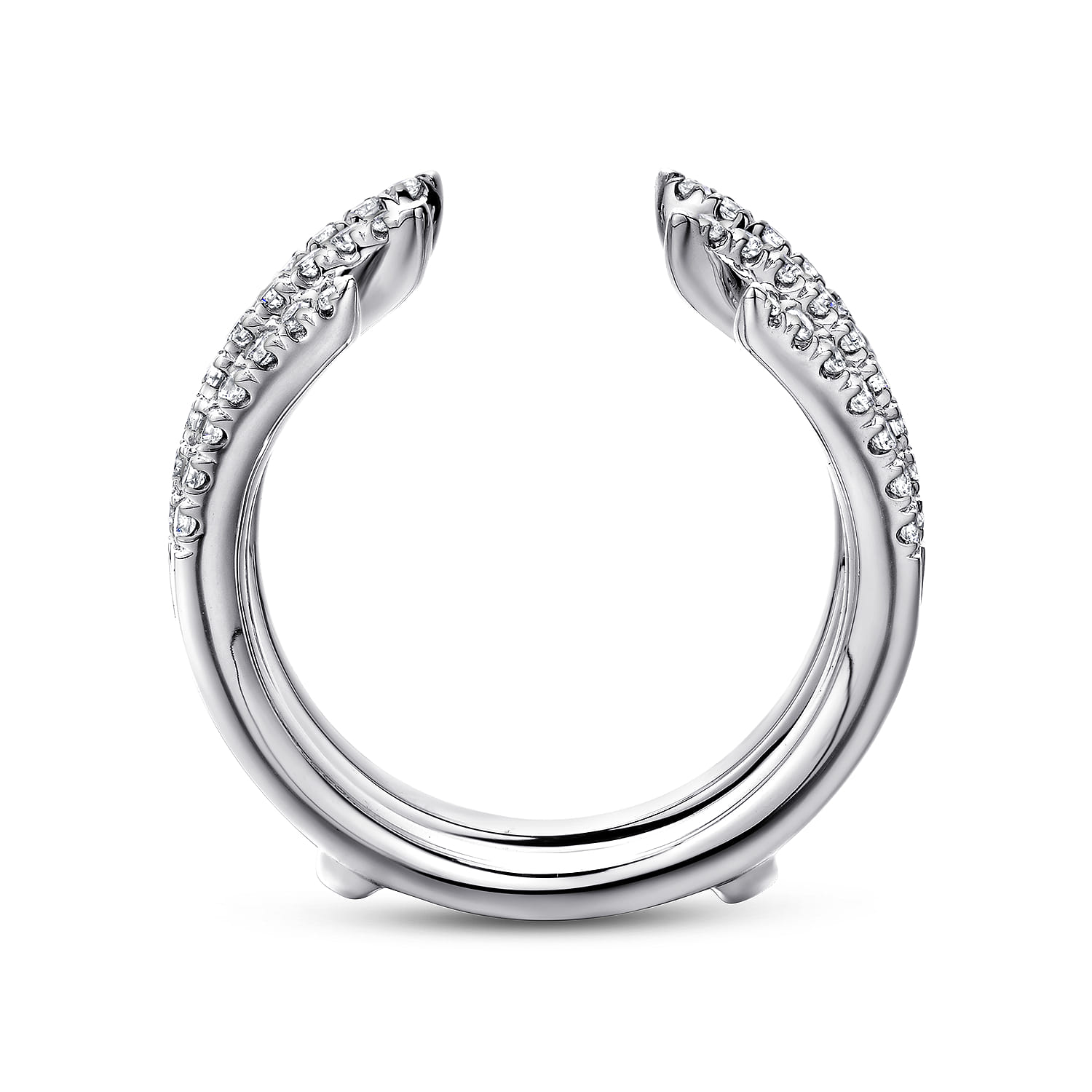 Diamond Ring Enhancer in Platinum, photograph 2