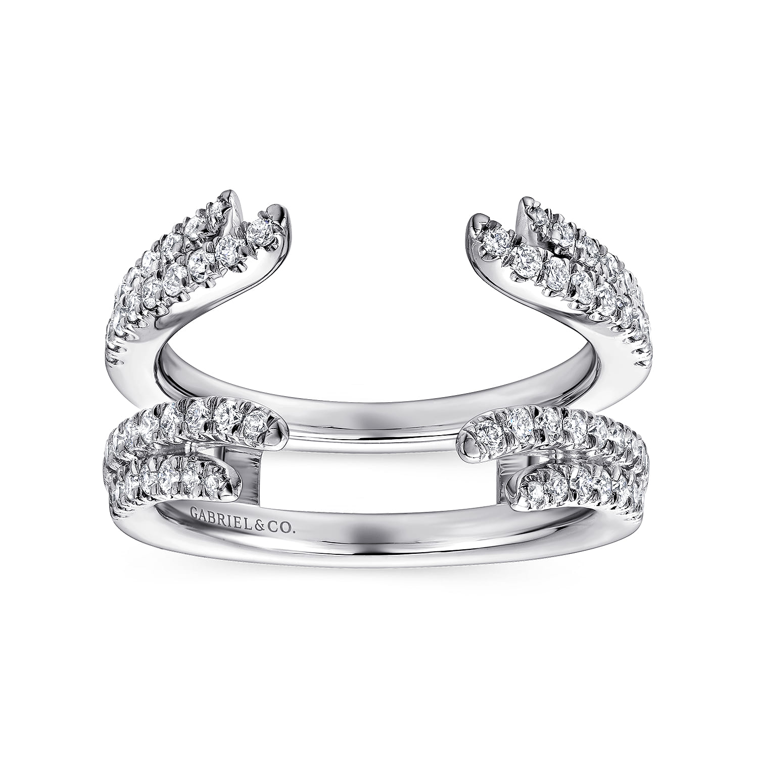 Diamond Ring Enhancer in Platinum, photograph 4