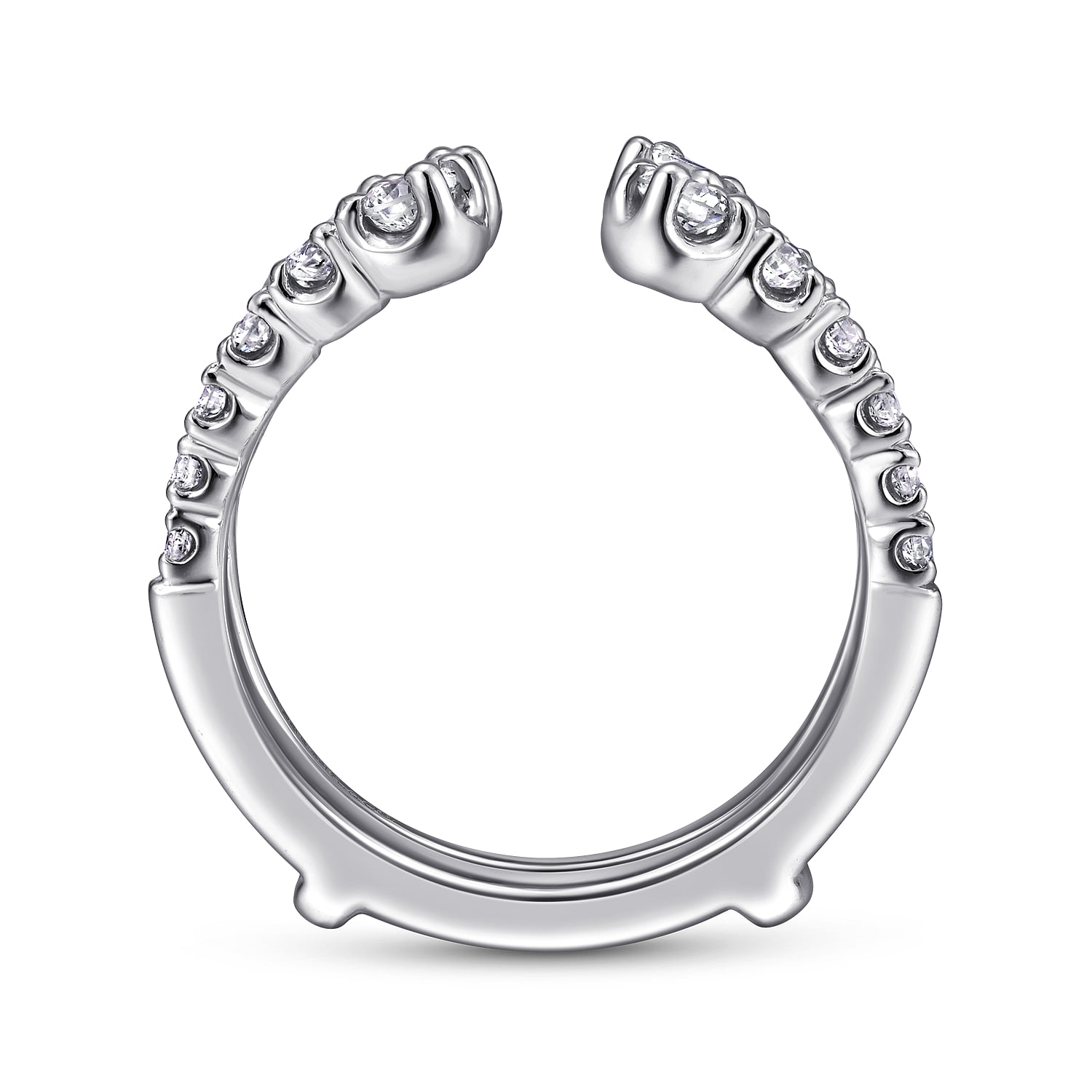 Diamond Ring Enhancer in 14K White Gold, photograph 2