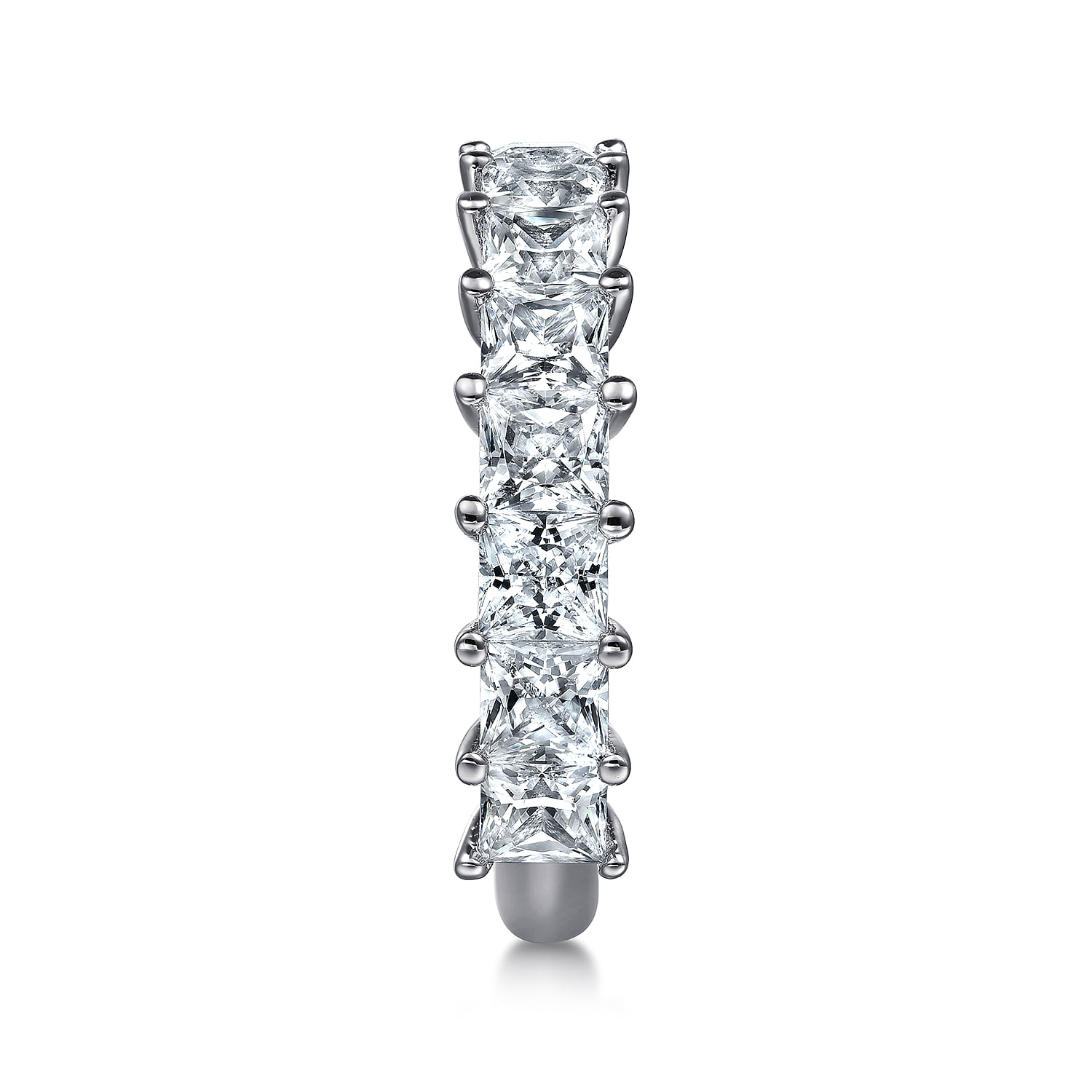 Diamond Anniversary Band in 14K White Gold, photograph 4